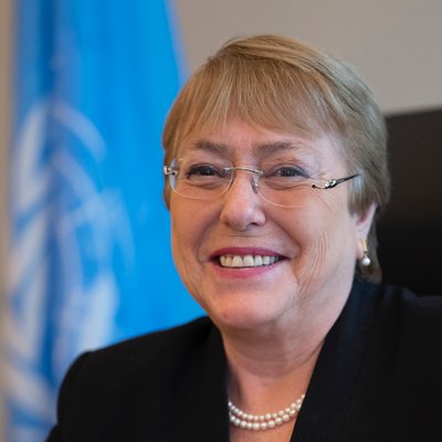 Profile Picture of Michelle Bachelet (@mbachelet) on Twitter