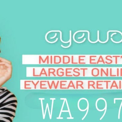 Profile Picture of EYEWA DISCOUNT CODE: WA997 (@andreavasile89) on Twitter