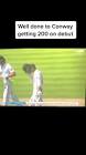 Profile Picture of   Well done to Conway... (@cricket.net.2005) on Tiktok