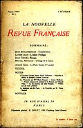 Profile Picture of Nouvelle Revue Françaiseon Wikipedia