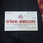 Profile Photo of YAFAI JEWELLERS.. TRUSTED  SINCE 1990.. WORLD WIDE CORER SERVICE (@yafai_jewllers) on Instagram