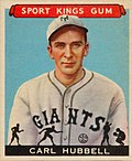 Profile Picture of Carl Hubbellon Wikipedia