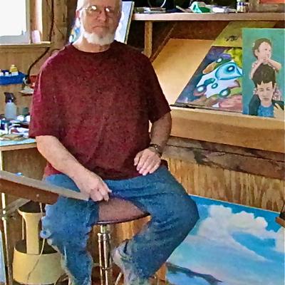 Profile Picture of Jerry  White (@stumpjumperart) on Twitter