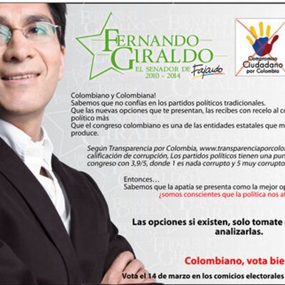 Profile Picture of Fernando Giraldo (@FernandoGirald0) on Twitter