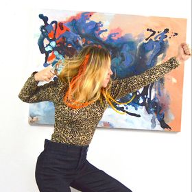 Profile Picture of Lauren Karpinski -Abstract Artist (@abstractlaurenkarpinski) on Pinterest