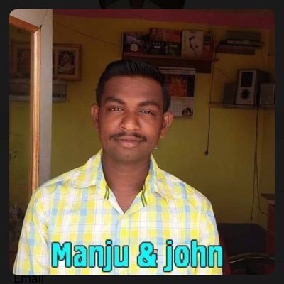Profile Picture of Manju John (@Manjujohn9) on Twitter
