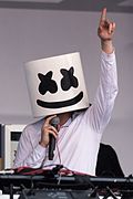 Profile Picture of Marshmello - Wikipediaon Wikipedia