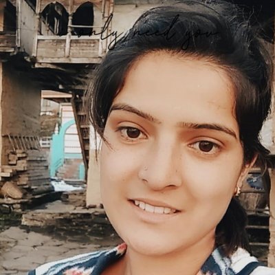 Shivani Chauhan - Twitter Profile Picture of Shivani Chauhan (@Pankhudi9991) on Twitter