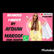 Profile Picture of Branded Fabrics By Afshan Maroof (@Afshan988) on Youtube