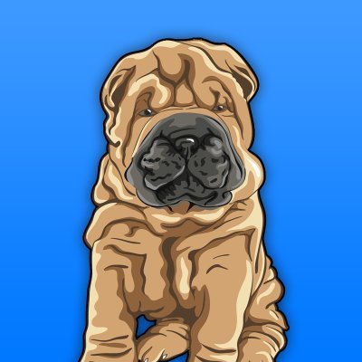 Profile Picture of John The Shar Pei (@JohnTheSharPei) on Twitter