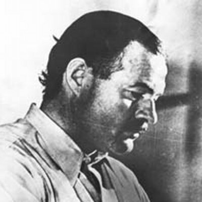 Ernest Hemingway - Twitter Profile Picture of Ernest Hemingway (@papahem) on Twitter