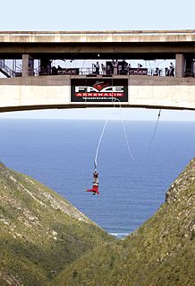Profile Picture of Bloukrans Bridge Bungy - Wikipedia, the free …on Wikipedia