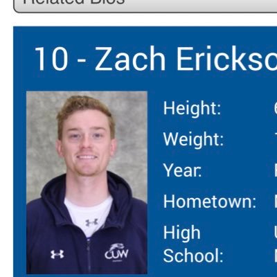 Profile Picture of Zach Erickson (@Zerickson1) on Twitter
