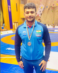 Profile Picture of Deepak Punia (wrestler)on Wikipedia