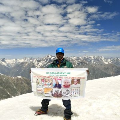 Profile Picture of Nilachala Parida Mountaineer (@MNilachala) on Twitter
