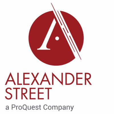 Profile Picture of Alexander Street, A ProQuest Company (@astreetpress) on Twitter