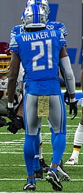 Profile Picture of Tracy Walker (American football)on Wikipedia