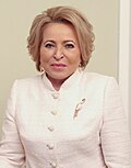 Profile Picture of Valentina Matviyenko - Wikipediaon Wikipedia