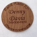 Profile Photo of Denny Davis (@d2woodturning) on Instagram