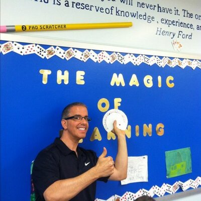 Profile Picture of Frank Damelio (@MagicOfLearning) on Twitter