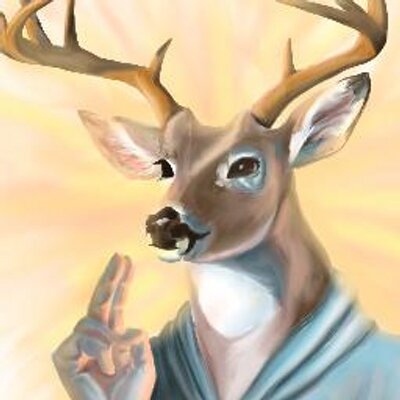 Profile Picture of Lt. 'Trash Mammal' Deer Dad (@tinydinosaurs) on Twitter