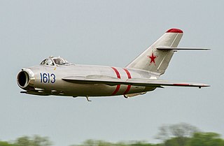 Profile Picture of Mikoyan-Gurevich MiG-17on Wikipedia
