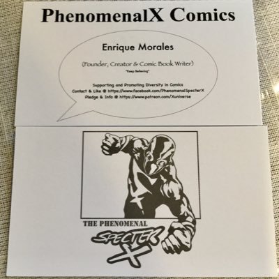Profile Picture of Enrique Morales PhenemonalX Comics (@emSyndrome) on Twitter