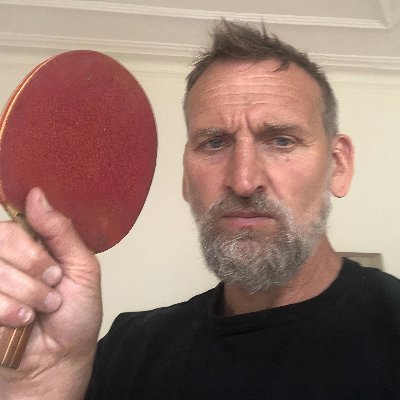 Profile Picture of Christopher Ecclestones Ping Pong Racket (@QuietInRealLife) on Twitter