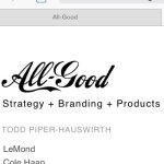 Profile Picture of Todd Piper-Hauswirth~Designer (@tphallgood) on Instagram