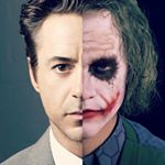 Profile Picture of Robert downy & Heath Ledger (@ironmanvsjoker) on Instagram