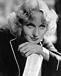 Profile Picture of Carole Lombard filmographyon Wikipedia