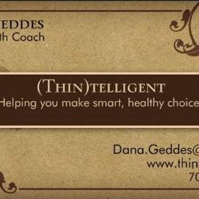 Profile Picture of Dana Geddes (@thin_telligent) on Twitter