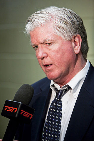 Profile Picture of Brian Burke (ice hockey)on Wikipedia