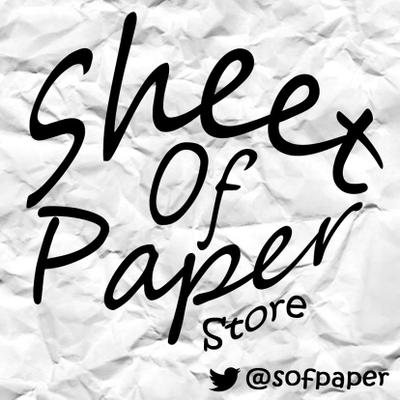Profile Picture of Sheet Of Paper (@sofpaper) on Twitter