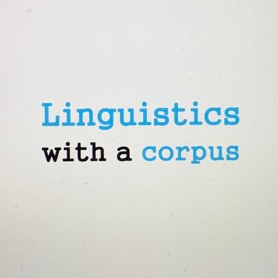 Profile Picture of Linguistics With A Corpus (@LingWithCorpus) on Twitter