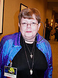 Profile Picture of Tamora Pierceon Wikipedia