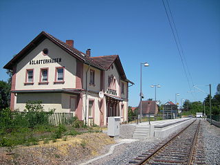 Profile Picture of Aglasterhausen stationon Wikipedia