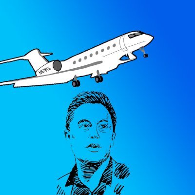 Profile Picture of Elon Musk & SpaceX's Jet (@ElonJet) on Twitter