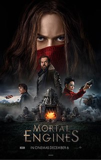 Profile Picture of Mortal Engines (film)on Wikipedia