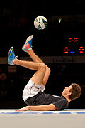 Profile Picture of Freestyle football - Wikipedia, the free encyclopediaon Wikipedia