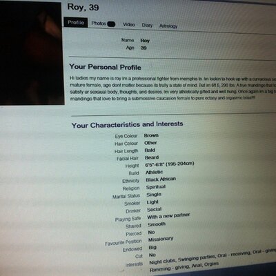 Profile Picture of Roy McCrary / Sonja (@Roy_KongMcCrary) on Twitter