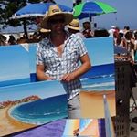 Profile Picture of Robert Bugden Beach Artist (@robertbugdenbeachartist) on Instagram