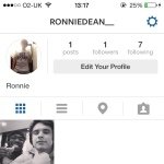 Profile Picture of follow @ronniedean__ (@ronnie_dean) on Instagram
