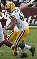 Profile Picture of Hunter Bradley (American football) - Wikipediaon Wikipedia