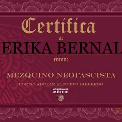 EPB 🇲🇽 - Twitter Profile Picture of EPB 🇲🇽 (@erika_bernal) on Twitter
