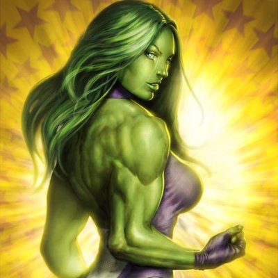 Profile Photo of  ⚖️ Jennifer Walters  💪🏽She Hulk (@GreenishFury) on Twitter