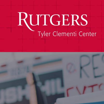 Profile Picture of Tyler Clementi Center At Rutgers University (@TylerClemCtr) on Twitter
