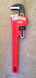 Profile Picture of Pipe wrench - Wikipediaon Wikipedia