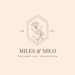 Profile Picture of Miles And Milo (@MilesAndMiloHandmade) on Pinterest