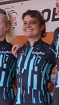 Profile Picture of Leah Thomas (cyclist)on Wikipedia